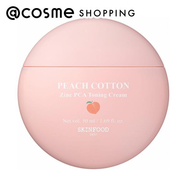 SKINFOOD(スキンフード) ピーチコットン ジングPCAトーニングクリーム(もも) 50ml