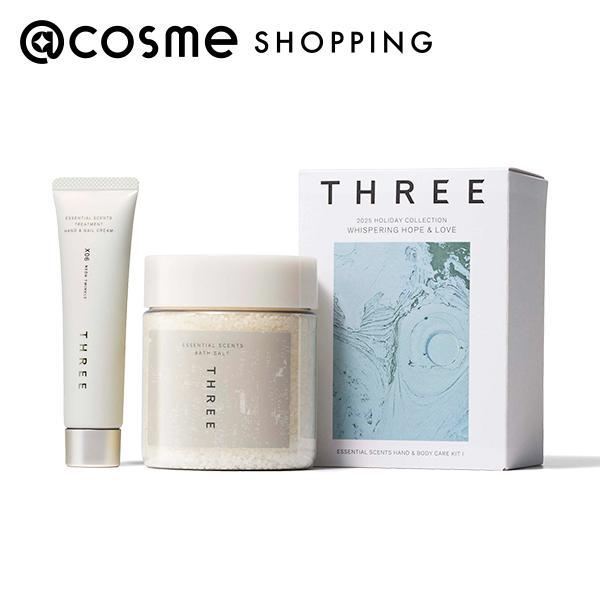 THREE エッセンシャルセンツ ハンド&amp;ボディ ケア キット(I) 300g、25g