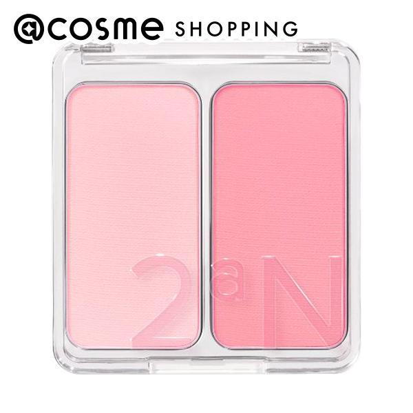 2aN デュアルチーク(本体 17 バブルハート) 4.7g×2