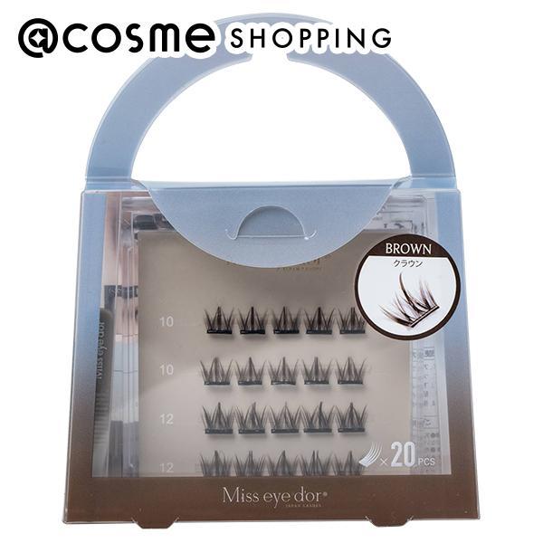 Miss eye d’or 1秒まつエク(クラウン ブラウン) 20束