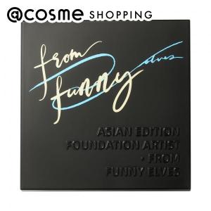 FUNNY ELVES 方里 UVプロテクションソフトマットプレストパウダー(本体/肌を滑らかに整えて、自然にトーンアップする NU00) 8g