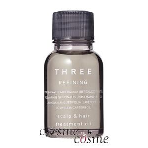 THREE スリー スキャルプ&amp;ヘア リファイニング トリートメント オイル R 20ml(4562...