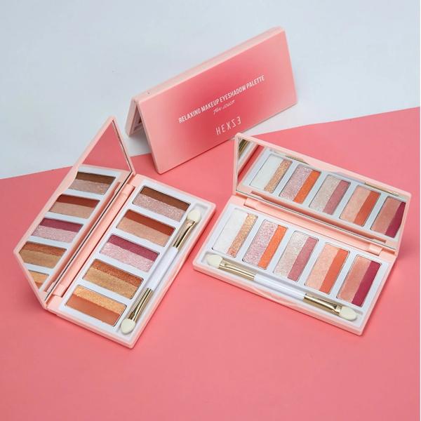 消費期限切れ大処分セール HEXZE(ヘックスゼ) リラクシングメイクアップ アイシャドウパレット ...