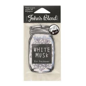 ジョンズブレンド エアーフレッシュナー ホワイトムスク 1枚