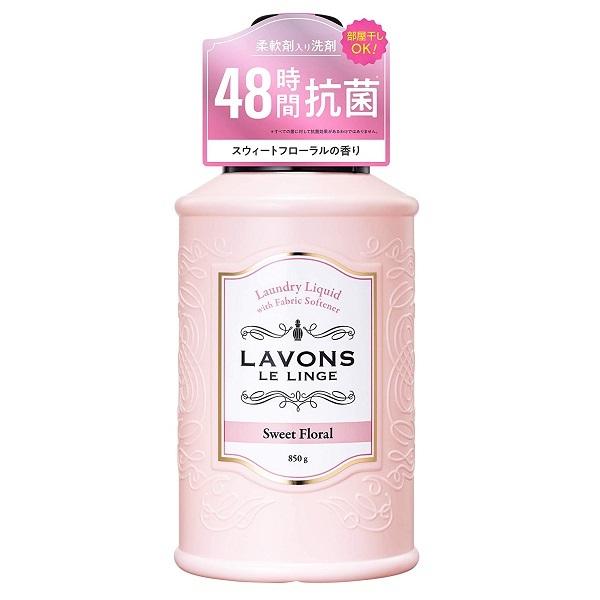 ラボン 柔軟剤入り洗剤 スウィートフローラル 850g