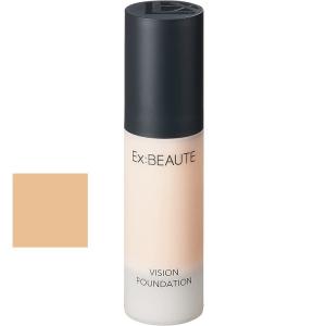 Ex:BEAUTE エクスボーテ ビジョンファンデーション モイスト オークル03 24g SPF24 PA++ ウォータープルーフ リキッドファンデーション｜Cosme Fresh ヤフーショッピング店