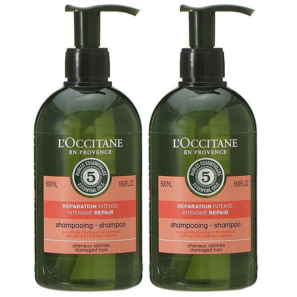 ロクシタン LOCCITANE ファイブハーブス リペアリングシャンプー 500mL 2個セット