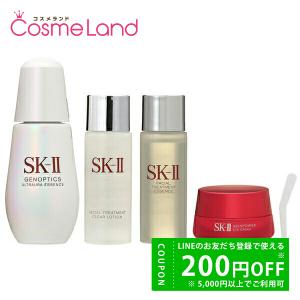 【セット】SK-II SK2 ウルトオーラ エッセンス オリジナル コフレ （美容液50mL + 拭き取り化粧水30mL +化粧水30mL + アイクリーム15g）｜cosmeland-hyper