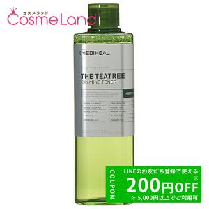 メディヒール MEDIHEAL THE ティーツリー カーミング トナー 500mL 化粧水 ローション｜cosmeland-hyper