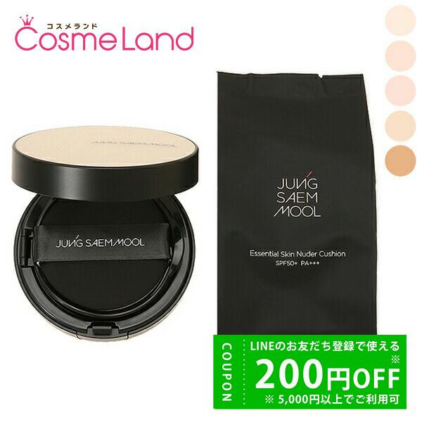 ジョンセンムル JUNG SAEM MOOL エッセンシャル スキン ヌーダー クッション SPF5...