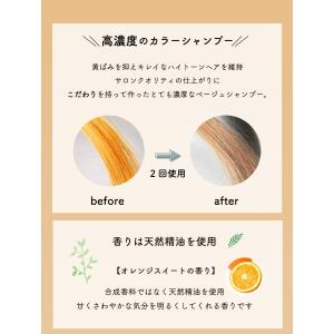 カラボム カラーシャンプー ベージュ 500m...の詳細画像1