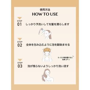 カラボム カラーシャンプー ベージュ 500m...の詳細画像4