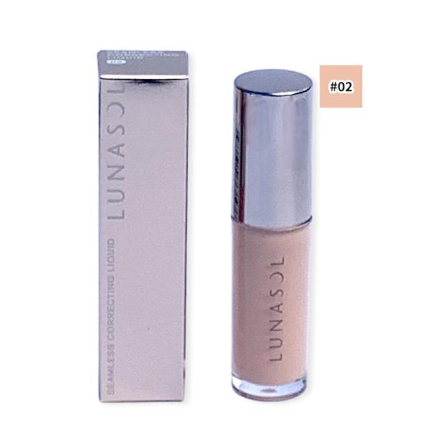 コンシーラー ルナソル LUNASOL シームレスコレクティングリクイド #02 Natural B...