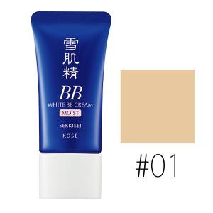 コーセー (#01)雪肌精 ホワイト BBクリーム モイスト #LIGHT OCHRE SPF40/PA+++ 30g(W_51)