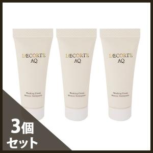 コスメデコルテ AQ ウォッシング クリーム 24g(8g×3)(ミニ)(W_36)(メール便可)｜cosmerecipe