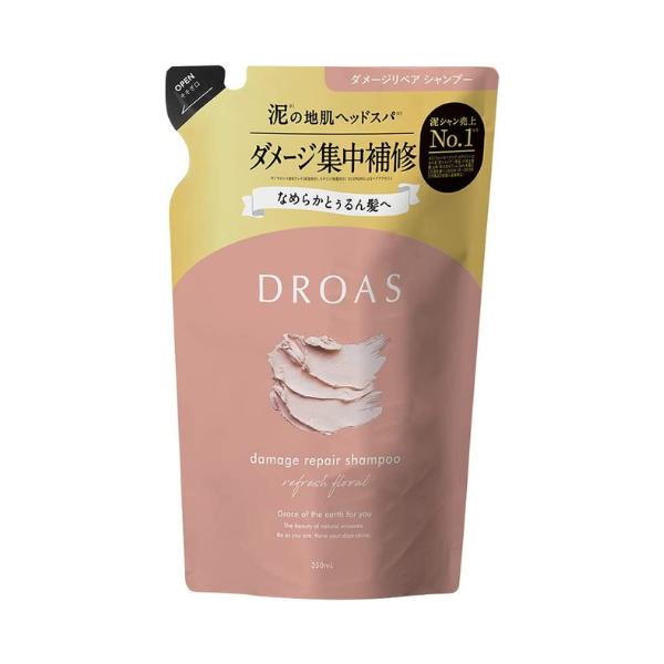 【3980円以上購入で送料無料】ドロアス ダメージリペア シャンプー（つめかえ用）350mL  DR...