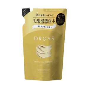 【3980円以上購入で送料無料】ドロアス モイストグロッシー シャンプー（つめかえ用）350mL  DROAS｜cosmeshion