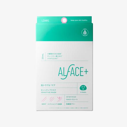 ［ALFACE+］オルフェス センシティブマスク（4枚入BOX）フェイスマスク シートマスク 韓国コ...