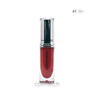 【1点までメール便選択可】 MAC ロックド キス インク リップカラー 4ml #ポンシー （口紅）｜cosmetch