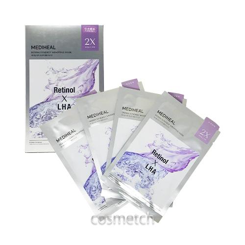 メディヒール ダーマシナジー ラッピングマスク ポア 25ml×4枚入 （フェイスパック）