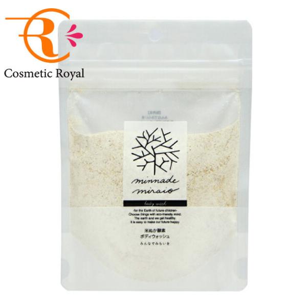 【ネコポス】みんなでみらいを　米ぬか酵素ボディウォッシュ（詰替）　115g