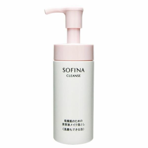 花王　ソフィーナ　SOFINA CLEANSE　乾燥肌のための美容液メイク落とし　洗顔もできる泡　1...