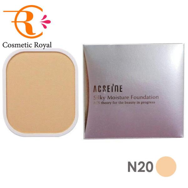 【ネコポス】アクセーヌ　ACSEINE　シルキィモイスチュアファンデーションN（レフィル）　N20
