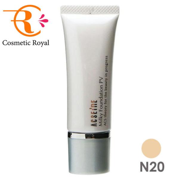 【ネコポス】アクセーヌ　ACSEINE　ミルキィファンデーションPV　N20