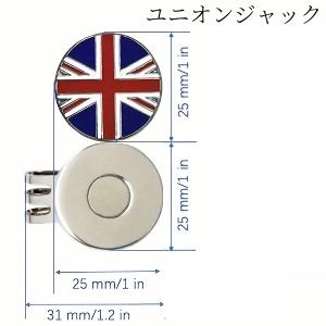 ゴルフ ボール ハットクリップ 目印 マグネッ...の詳細画像5