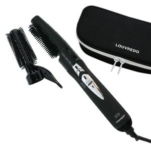 復元カールドライヤー セット LJC-365 LOUVREDO ルーヴルドー ポーチ ブラシ スタイリング ヘアメイク 保証1年 カールドライヤー