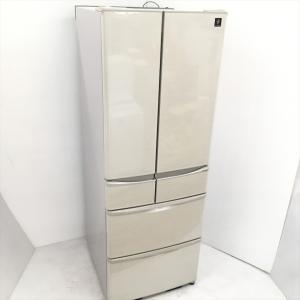 近郊送料格安455L プラズマクラスター 6ドア冷蔵庫 シャープ SJ-F461E-N 2019年製 自動製氷
