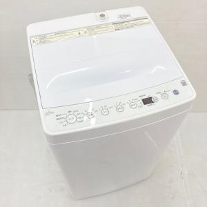 ORIGINALBASIC 全自動洗濯機 洗濯4.5kg BW-45A-W ホワイト（標準設置 
