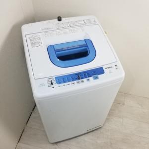 7.0kg 全自動洗濯乾燥機 日立 NW-T71 2013年製造 送風乾燥 まとめ洗い 新生活 ファミリー