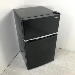 90L 2ドア冷蔵庫 A-Stage AR-90L02BK 2018年製 ブラック 直冷式