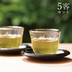 冷茶セット 銀の月 170ml 5客セット 東洋佐々木ガラス（G079-T267）