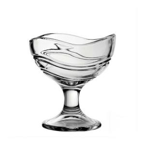 東洋佐々木ガラス デザートグラス 花ブチ パフェ 3個 東洋佐々木ガラス