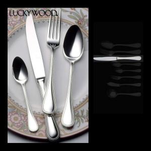 LUCKY WOOD（ラッキーウッド） フレンチアクセント デザートスプーン 6