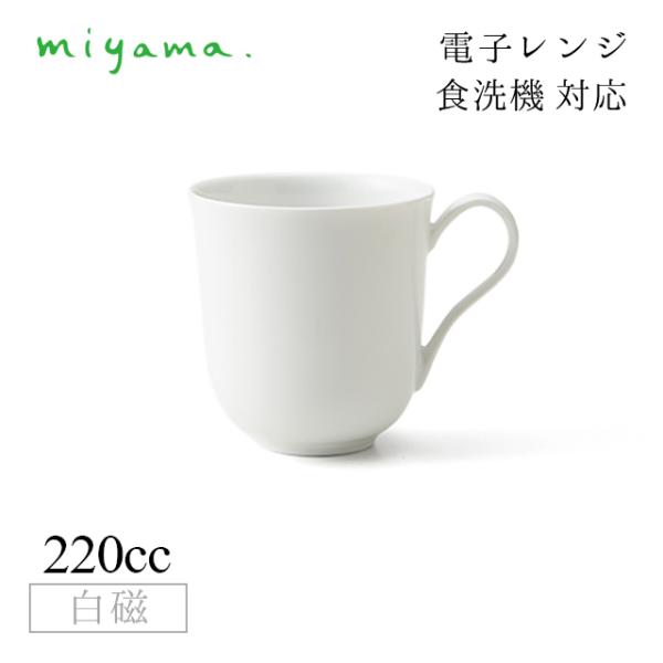 マグカップ 4個セット プル― plue 白磁 深山陶器 miyama（07-069-101） キッ...
