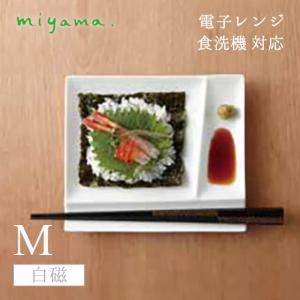 食器皿 M 5枚セット イゾラ パレットプレート isola palette plate 白磁 深山陶器 miyama（59-014-101） キッチン、台所用品｜cosmo-style