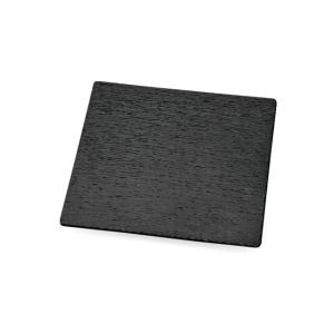 27cmチャコール角プレート 黒マット(7500...の商品画像