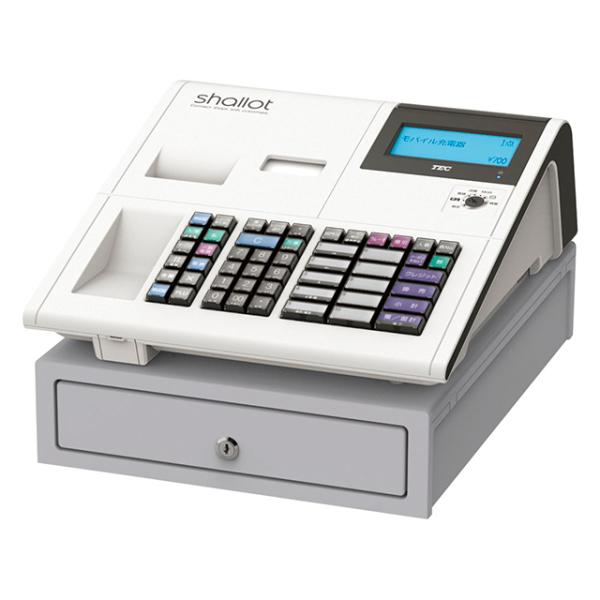 テック 電子レジスター MA-700-R 10部門 ホワイト（XLZ6201）1-2607-0201...
