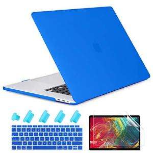 TwoL 2018 2019 2020 MacBook Air 13 ケース (A2179/A1932/A2337 M1)， 薄型 軽量 耐衝撃 プラ