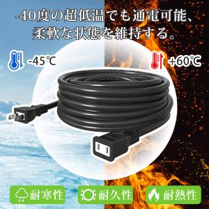 延長コード 10m 作業用 ソフトタイプ 電源...の詳細画像2