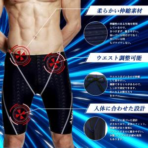 競泳水着 メンズ 競泳用水着 フィットネス 男...の詳細画像4