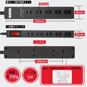 電源タップ コンセント 電源コンセント 10個...の詳細画像2