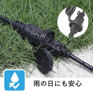 電源プラグ変換 延長コード 防雨型 PSE 電...の詳細画像1