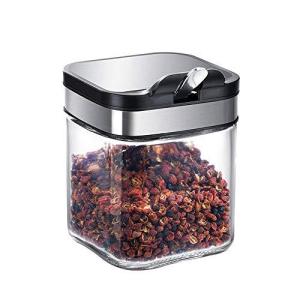 保存容器 おしゃれ 調味料入れ 砂糖 塩 固まらない 容器 耐熱ガラス調味料容器 250ml E 収納 キッチン ポット 塩入れ 砂糖入れ 入れ 驚きの値段