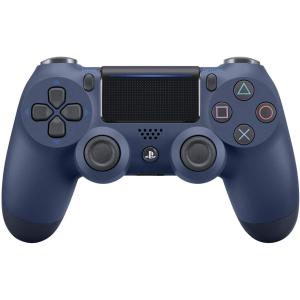 ワイヤレスコントローラー (DUALSHOCK 4) ミッドナイト・ブルー　DualShock 4 Wireless Controller for PlayStation 4 - Midnight Blue　