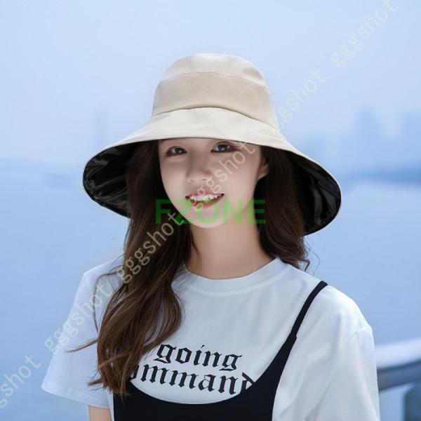 サンバイザー UVカット レディース 春夏 小顔効果 つば広 帽子 紫外線対策 旅行 サンバイザー ...