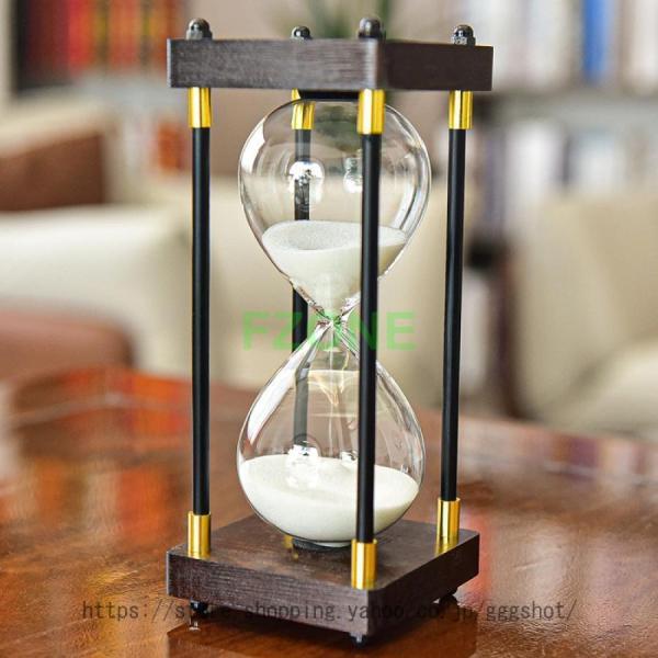 砂時計 30分 置物 勉強 キッチン 料理 インテリア ガラス製 時計 防水 耐久性 時間計測置物 ...
